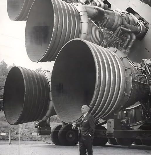Wernher von Braun and the Saturn V – Powering Mankind to the Moon