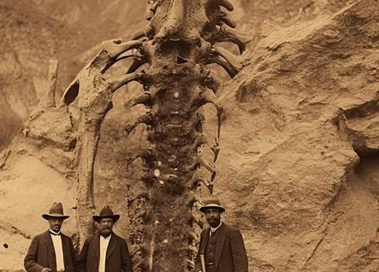 Stone Titan: A Fossilized Giant Whispers from the Ages