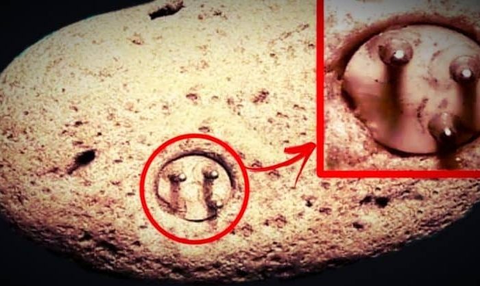 A 100,000-year-old electrical component in a rock?