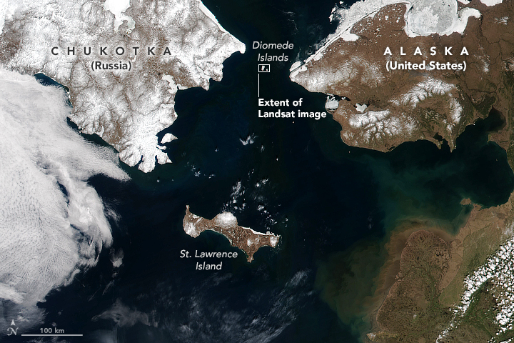 Tomorrow Island (Russia) and Yesterday Isle (USA) Are Just Three Miles Apart But There’s a 21-Hour Time Difference Between Them