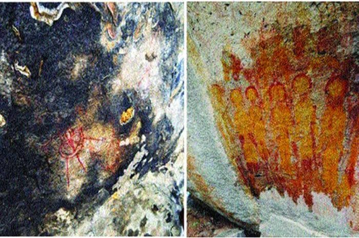 Ancient Rock Paintings in India Suggest Prehistoric Alien Contact