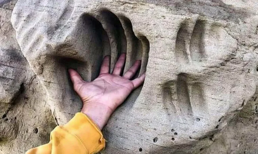 Who Carved These Ancient Giant Handprints & Petroglyphs in Wyoming?