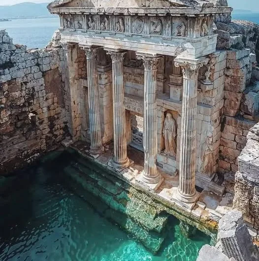 The Antonine Fountain: A Roman Marvel in Sagalassos