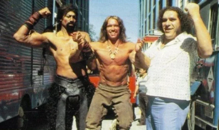 A Giant Encounter on the Set of Conan the Destroyer