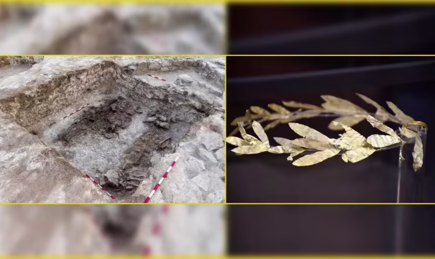 A 2,200-year-old Thracian warrior has emerged from the earth