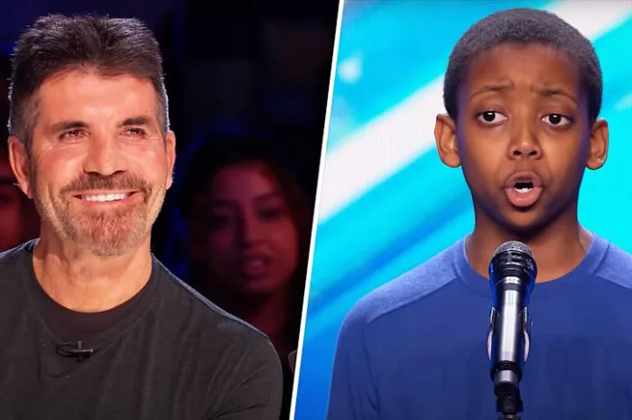 A 13-year-old boy walked onto the Britain’s Got Talent stage